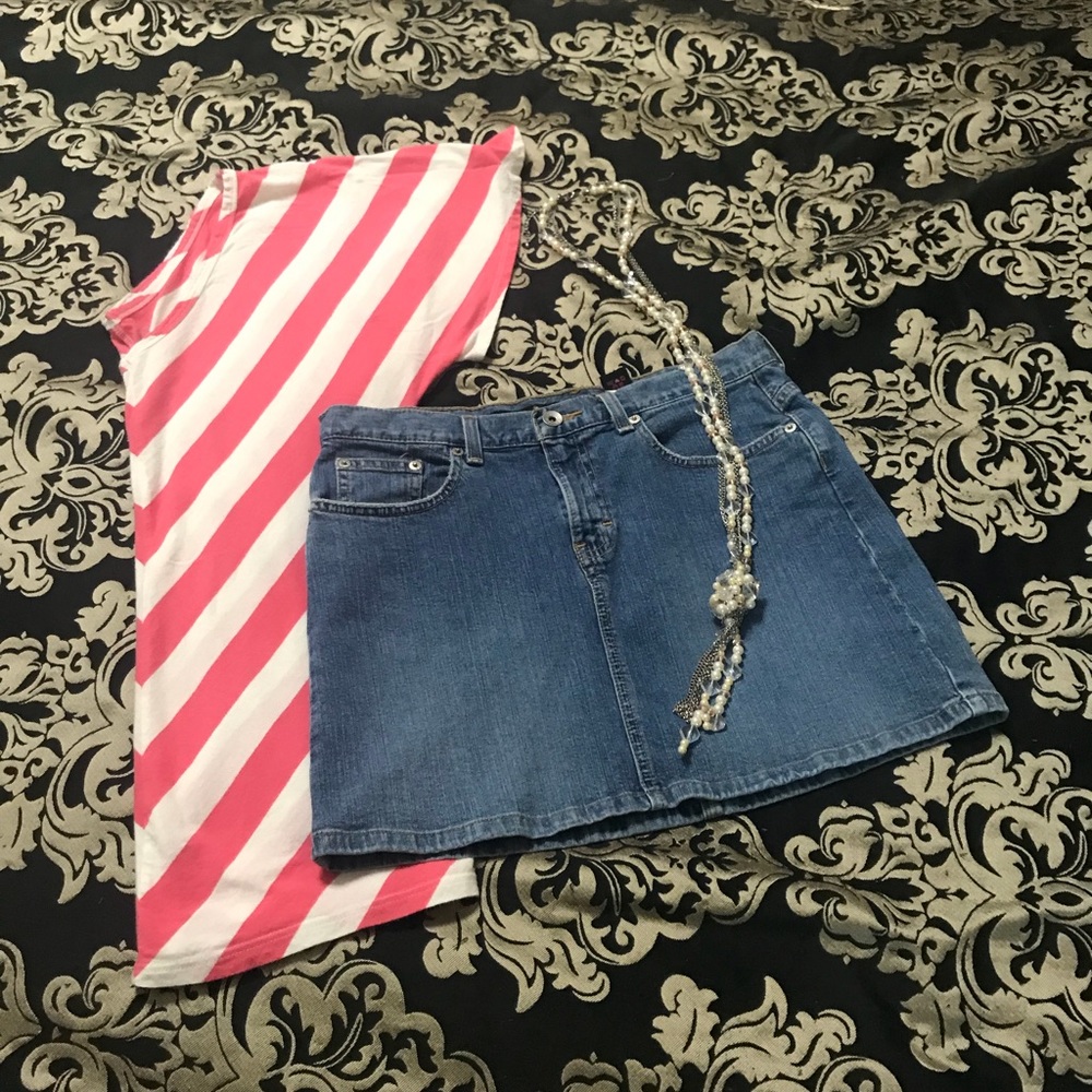 Calvin Klein Denim Skirt